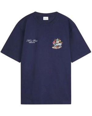 Filling Pieces T-Shirts - Blau