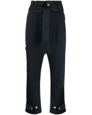 P.A.R.O.S.H. Cropped Trousers - Negro