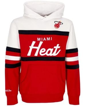 Mitchell & Ness Hoodies - Rojo