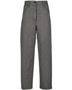 Prada Wide Trousers - Gris