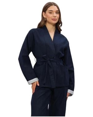 Another Label Alperrine Jacket - Blau