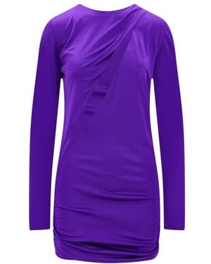 Versace Short Dresses - Violet