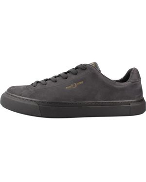 Fred Perry Sneakers - Schwarz