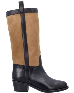 Fortela Heeled Boots - Blu
