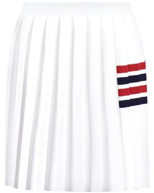 Thom Browne Short Skirts - White