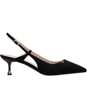 Liu Jo Schoenen ,Zwart ,Leer My Deva 14