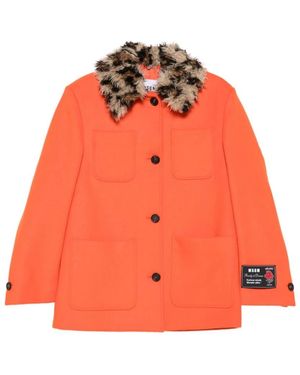 MSGM Light Jackets - Naranja
