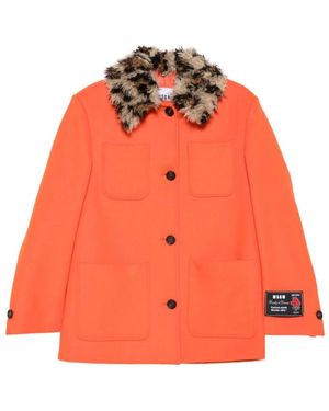 MSGM Light Jackets - Naranja