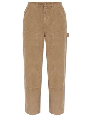 AllSaints Straight Trousers - Naturel