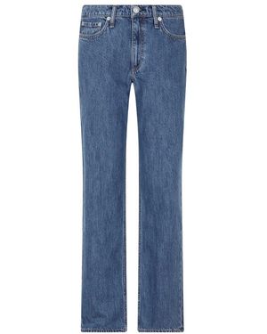 Rag & Bone Straight Jeans - Azul