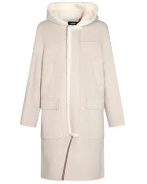 Mackage Single-Breasted Coats - Natural