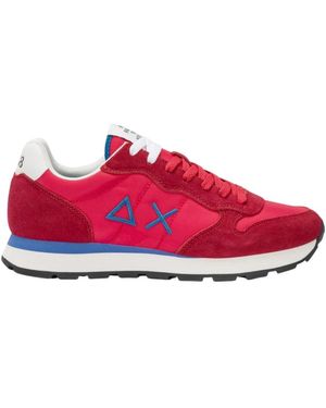 Sun 68 Trainers - Red