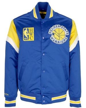 Mitchell & Ness Bomber Jackets - Blue