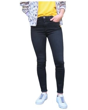 Denim Studio Slim-Fit Trousers - Blu