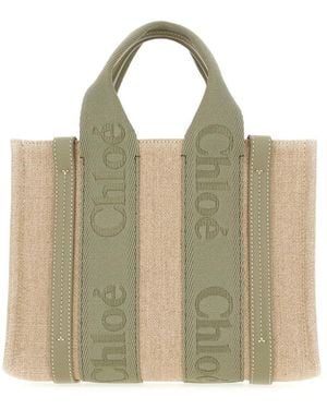Chloé Tote Bags - Verde