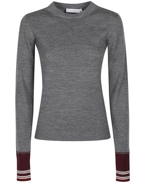 IRO Round-Neck Knitwear - Gris