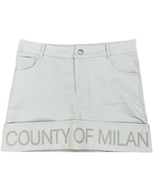 Marcelo Burlon Short Skirts - Blu