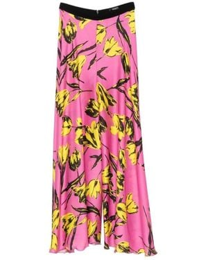 Hanita Wide Trousers - Rojo