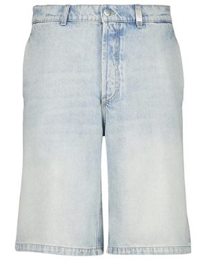 McQueen Denim Shorts - Blue
