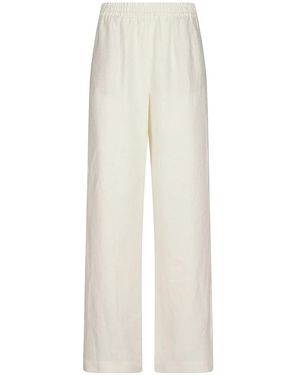 Eleventy Wide Trousers - White