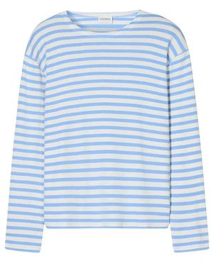 Closed Long Sleeve Tops - Blu