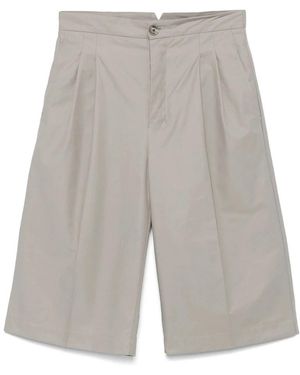Ami Paris Loose Large Bermuda Shorts - Grijs