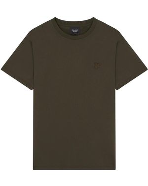 Lyle & Scott Ss T-Shirts Plain T-Shirt - Groen