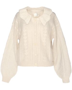 Des Petits Hauts Capucine Cardigan - Naturel