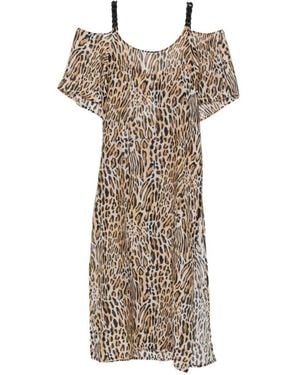 Moschino Midi Dresses - Neutro