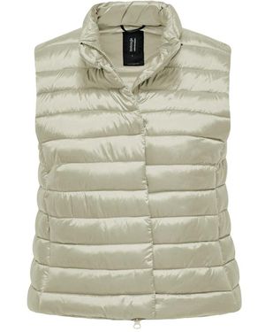 Bomboogie Waxed Nylon Gilet - Groen