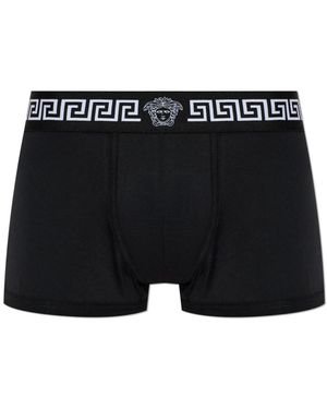 Versace Ondergoed ,Zwart ,Katoen Cotton-Jersey Briefs