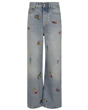 Fiorucci Wide Jeans - Grey