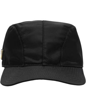 Prada Accessoires ,Zwart ,Katoen Pet Met Klep