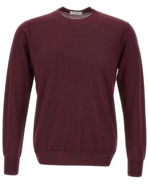 Paolo Pecora Round-Neck Knitwear - Purple