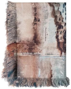 Pierre Louis Mascia Silky Scarves - Marrone