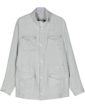 Eleventy Light Jackets - Gray