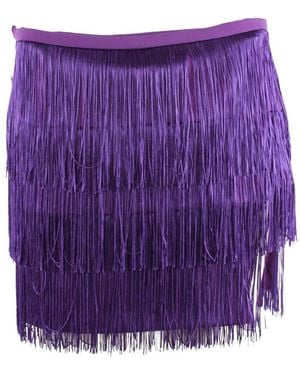Pinko Short Skirts - Purple
