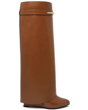 Givenchy Schoenen ,Bruine Rubberen Regenlaarzen