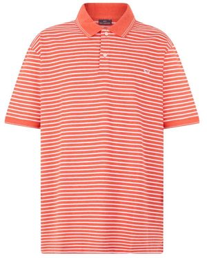 Paul & Shark Gestreepte Polo - Roze