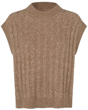 Lolly's Laundry Round-Neck Knitwear - Marrón