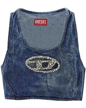 DIESEL Bluse - Blau