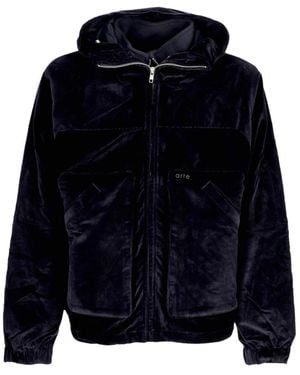 Arte' Corduroy Technische Jas - Blauw