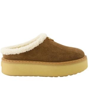 Prada Mules - Brown