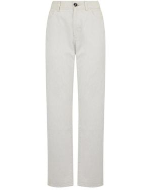 Moorer Straight Fit Jeans - Grey