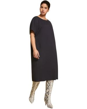 Marina Rinaldi Midi Dresses - Black