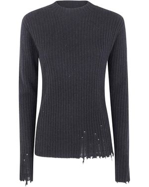 Uma Wang Round-Neck Knitwear - Blue