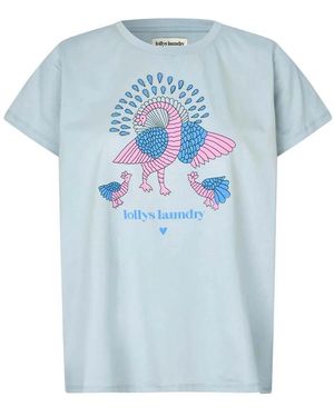 Lolly's Laundry Tops ,Blauw ,T-Shirts