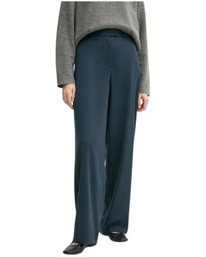 REMAIN Birger Christensen Wide Trousers - Blu