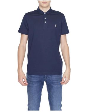 U.S. POLO ASSN. Herren Blaues Polo Shirt