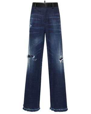 DSquared² Straight Jeans - Bleu
